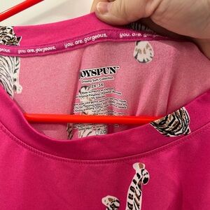 Joyspun Pink Tiger Print Top